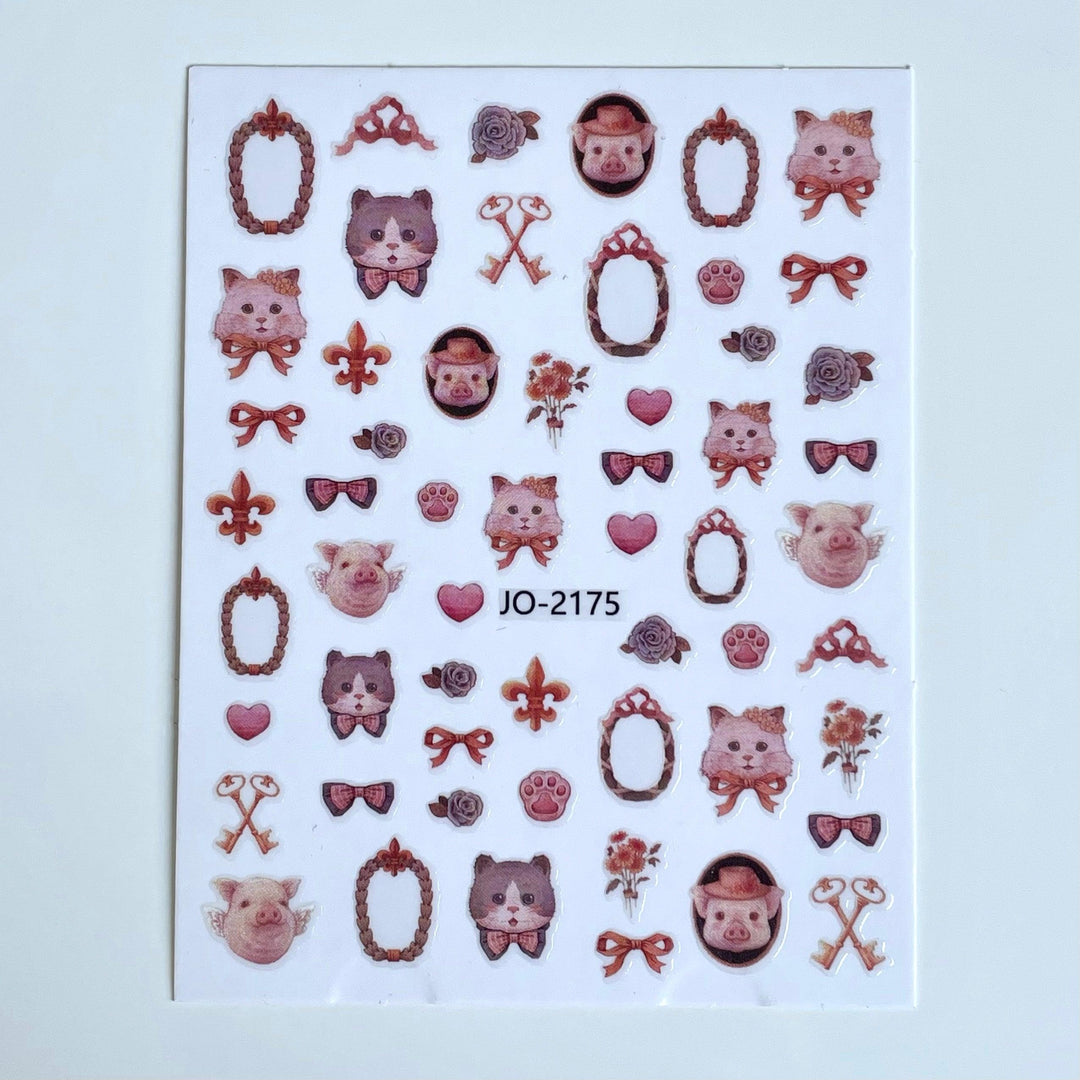 Moink PLAY Nail Art Sticker