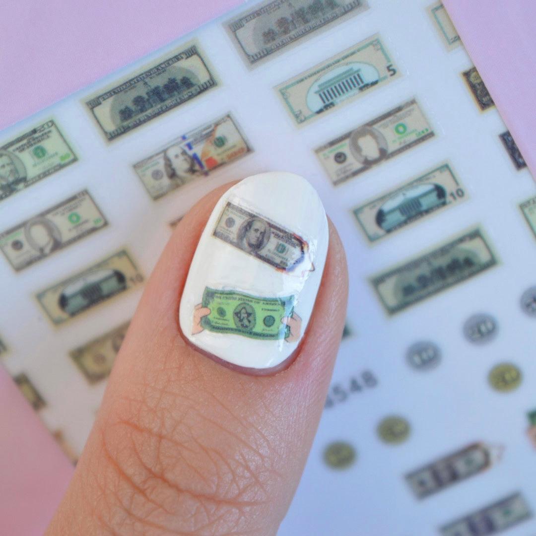 Moolah PLAY Nail Art Sticker