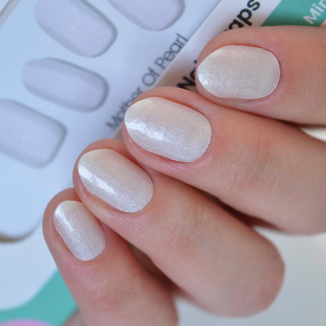 Mother of Pearl | Jellies DIY Soft Semi Cured Gel Nail Wraps