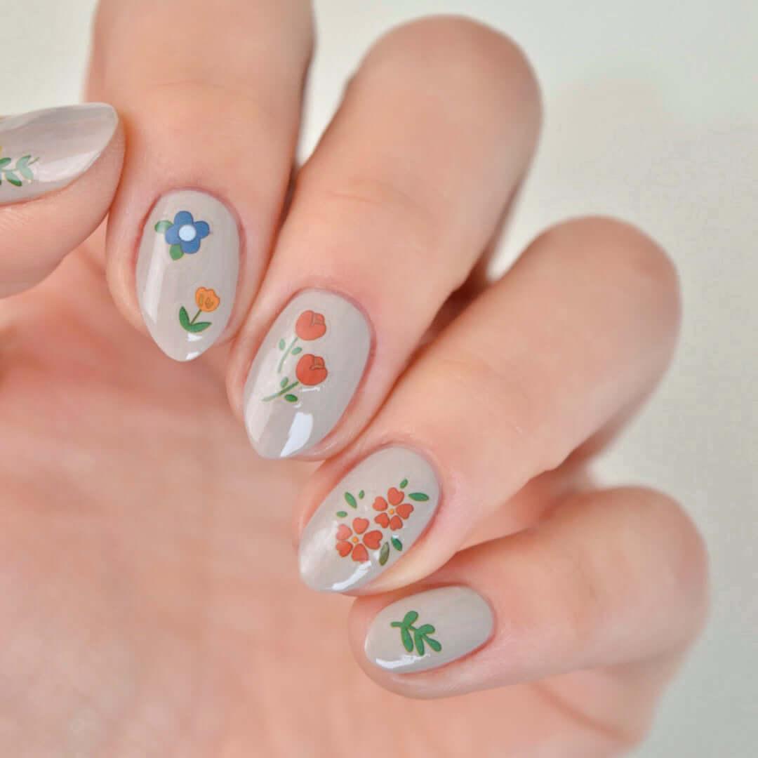 Picnic PLAY Nail Art Sticker