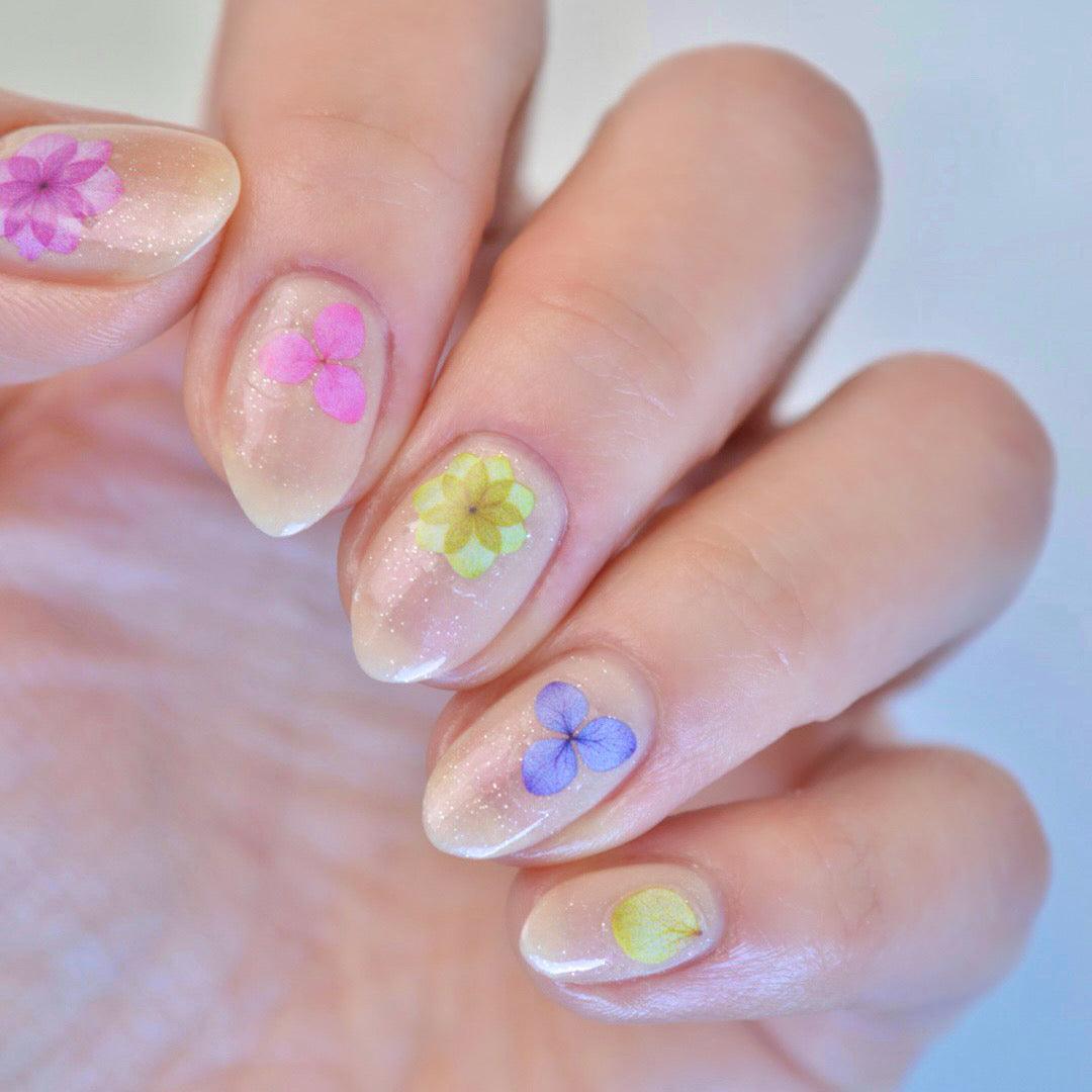 Pressed Leaves PLAY Nail Art Sticker