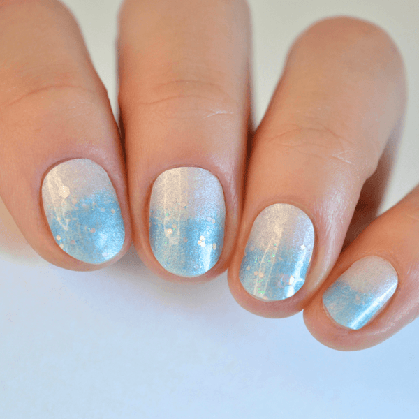 Self Titled Taylor Edition (Eras Tour)| Turquoise Glitter Nail Polish Wrap