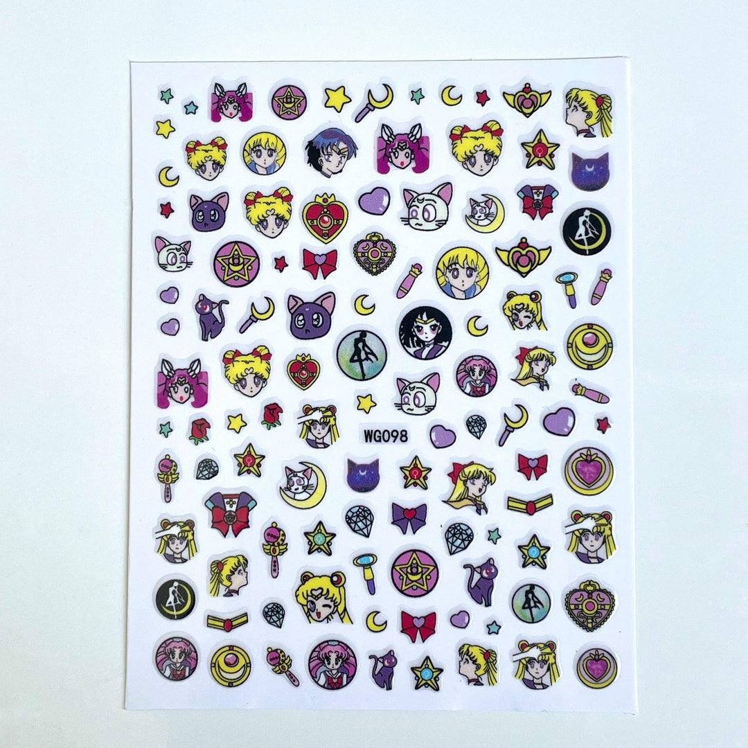 Sailor Moon PLAY Nail Art Sticker