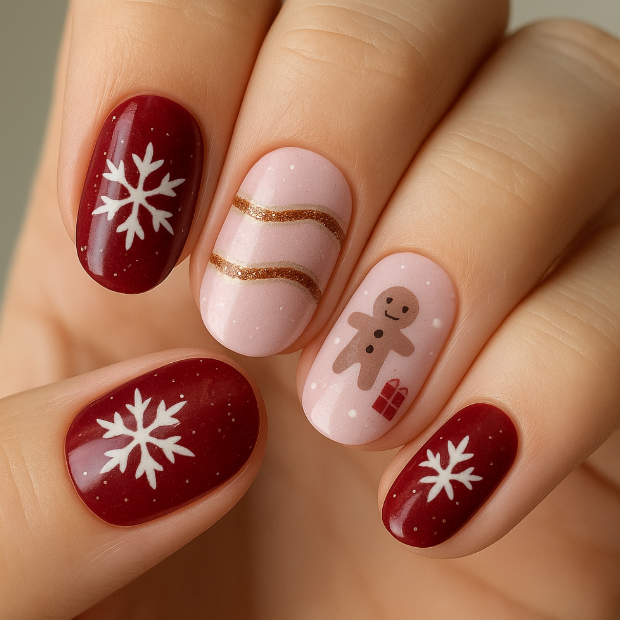 Christmas Eve | Christmas Nail Polish Wrap