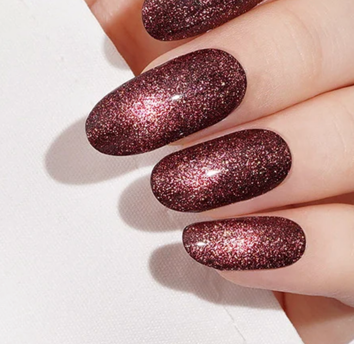 Cat Eye Brown | Super Jellies DIY Hard Semi Cured Gel Nail Wraps