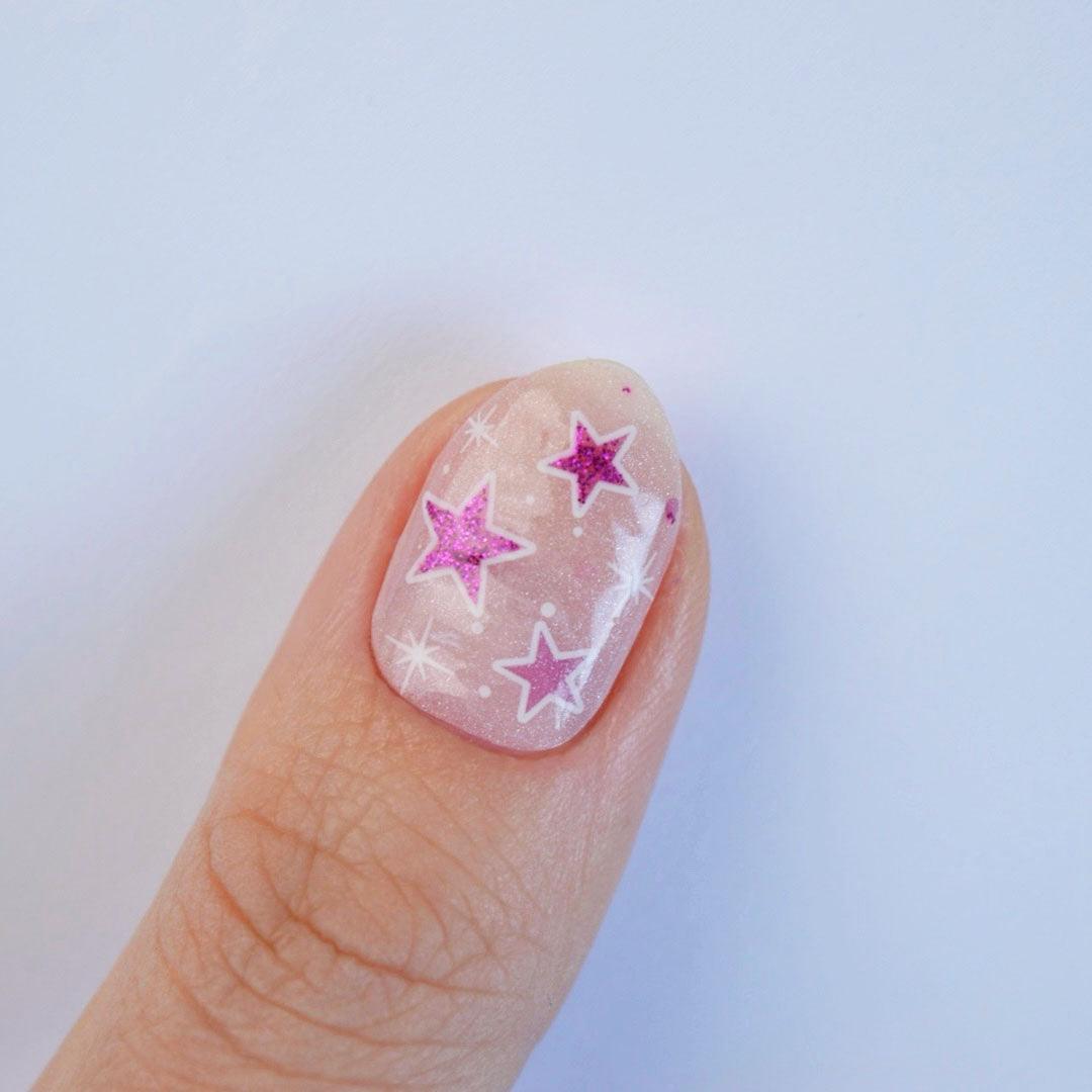 Sparklers | Jellies DIY Soft Semi Cured Gel Nail Wraps