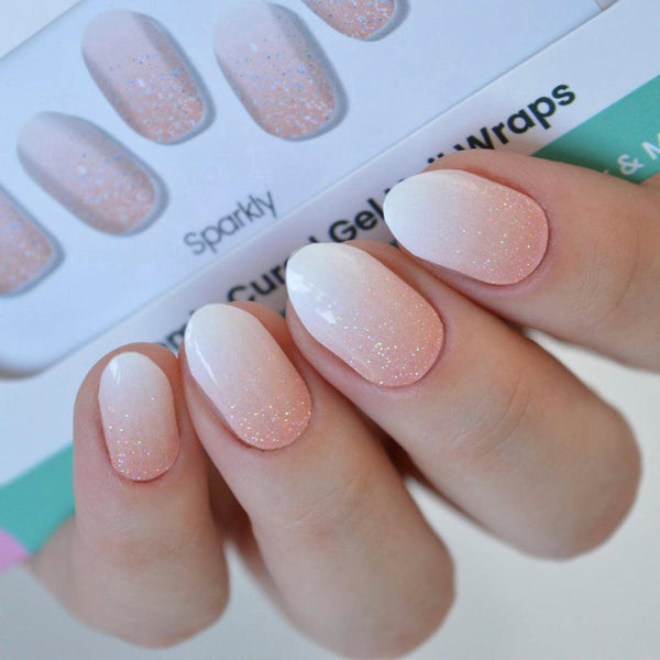 Sparkly | Jellies DIY Soft Semi Cured Gel Nail Wraps