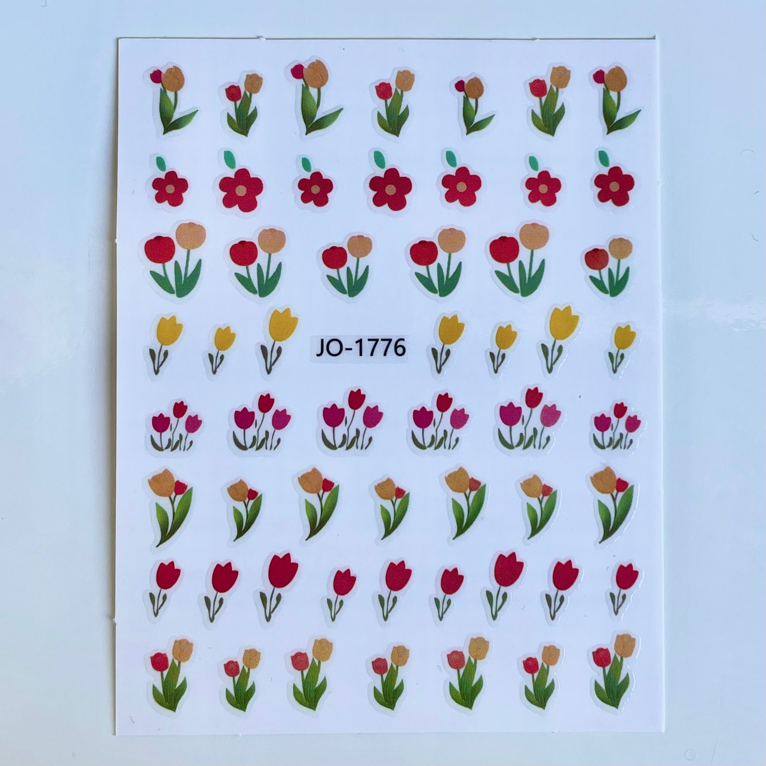 Spring Tulip Flower PLAY Nail Art Sticker