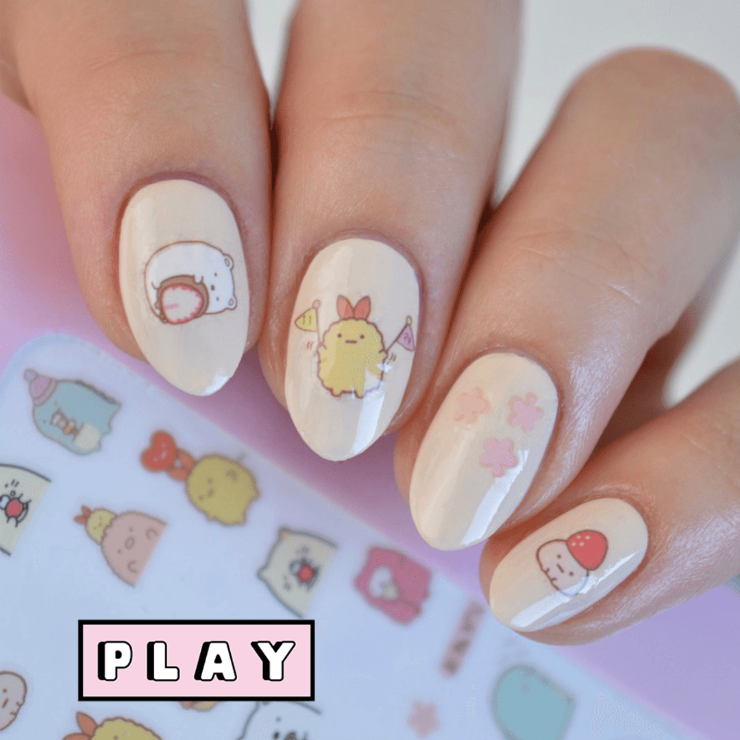 Sumikko PLAY Nail Art Sticker