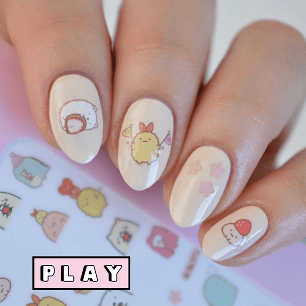 Sumikko PLAY Nail Art Sticker