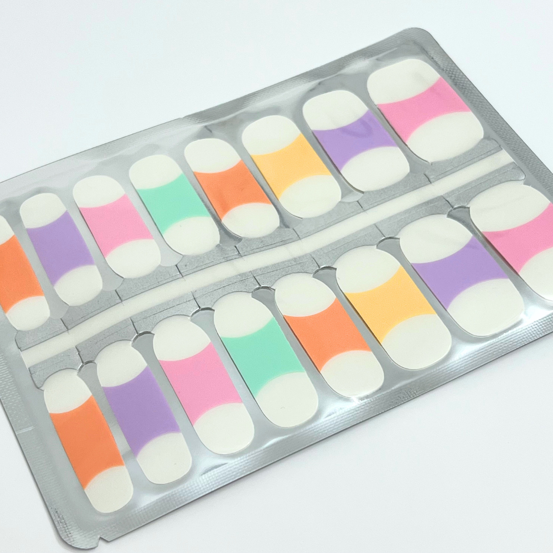 Sweet Pastels | Nail Polish Wrap
