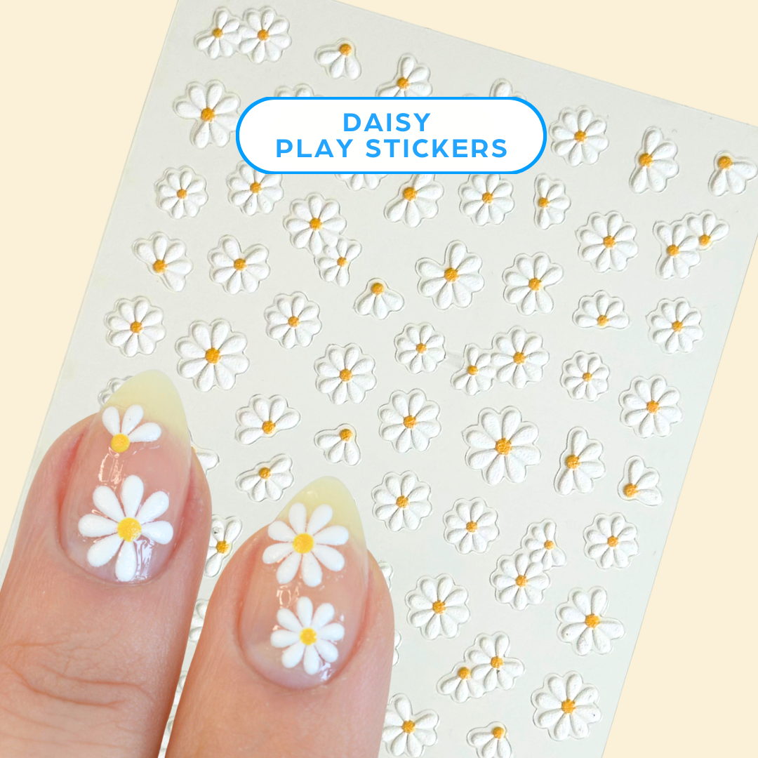 Daisy PLAY Nail Art Sticker