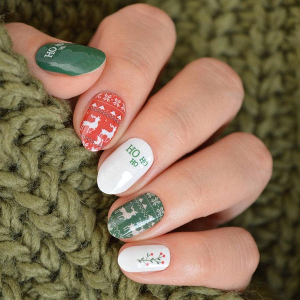 Winter Warmer | Christmas Nail Polish Wrap