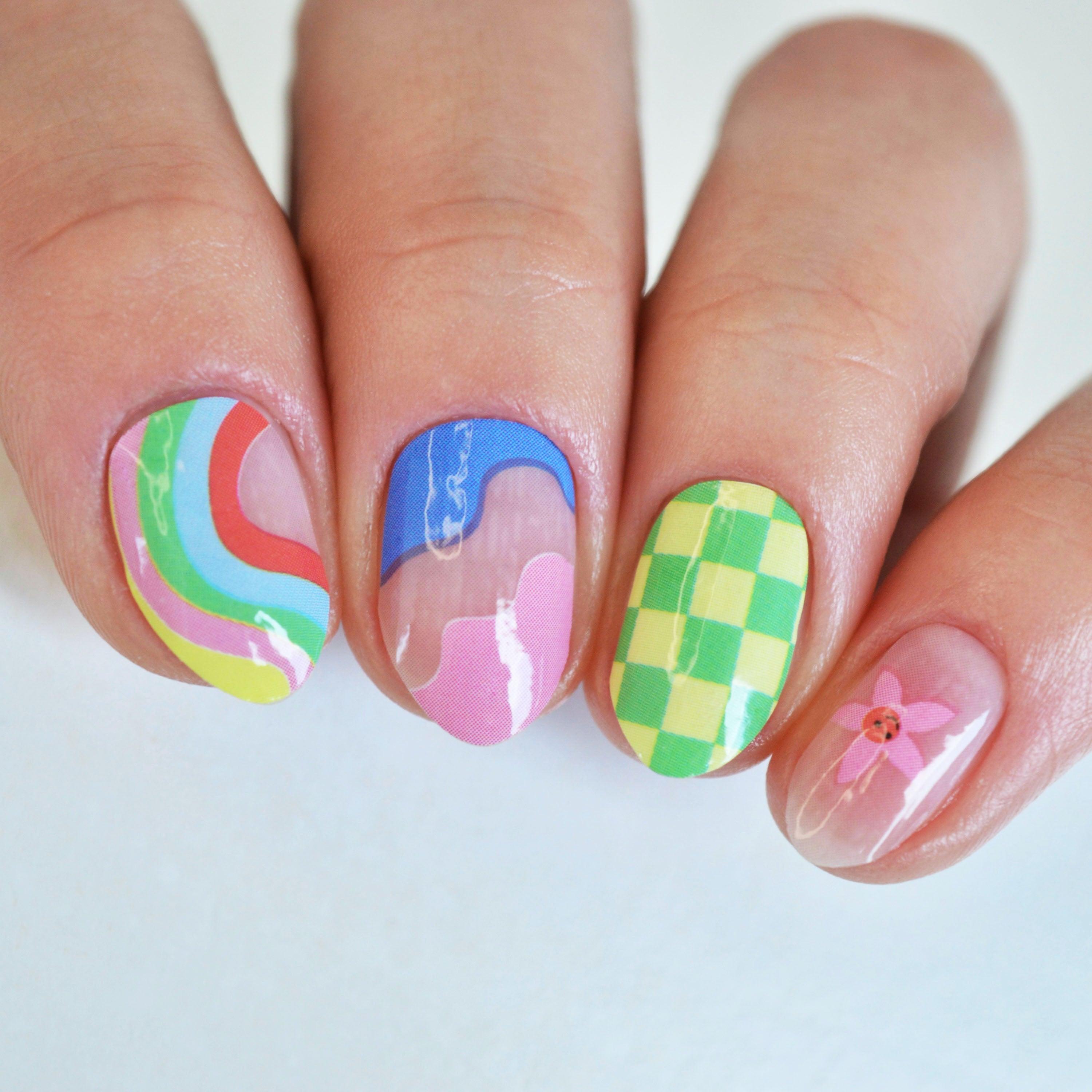 Acid Trip | Nail Polish Wraps