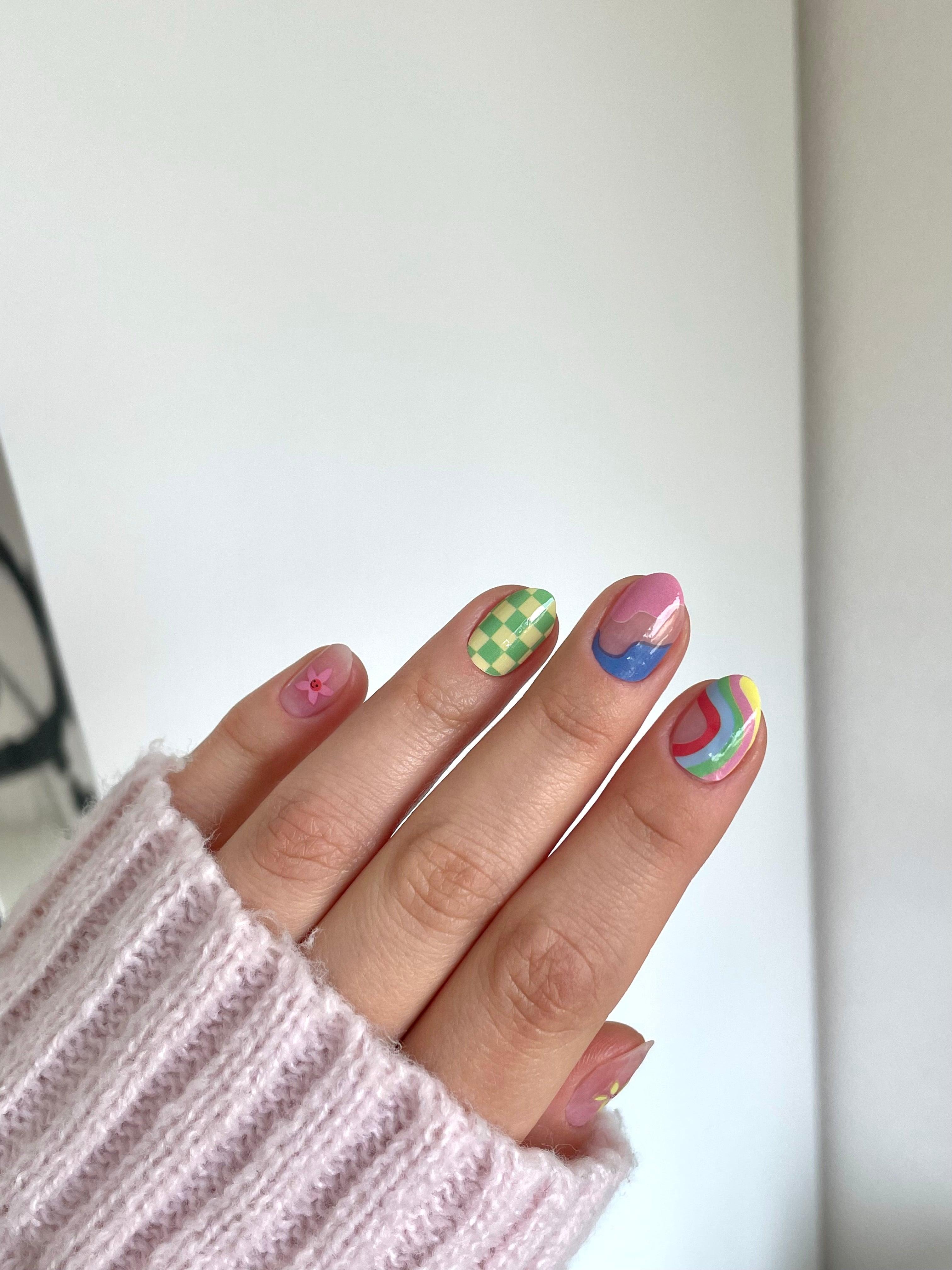 Acid Trip | Nail Polish Wraps
