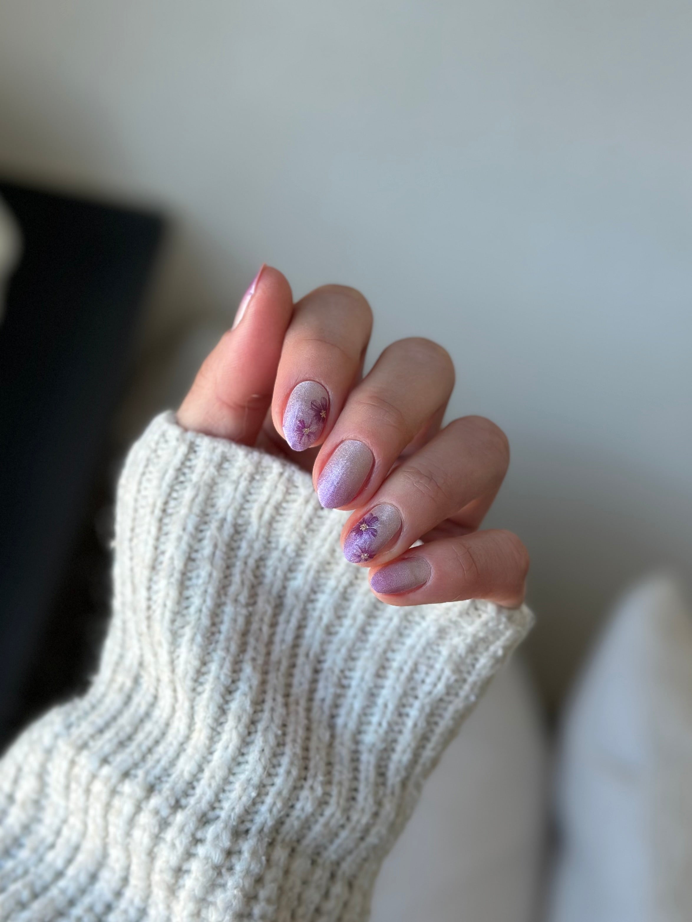 Anemones | Nail Polish Wraps