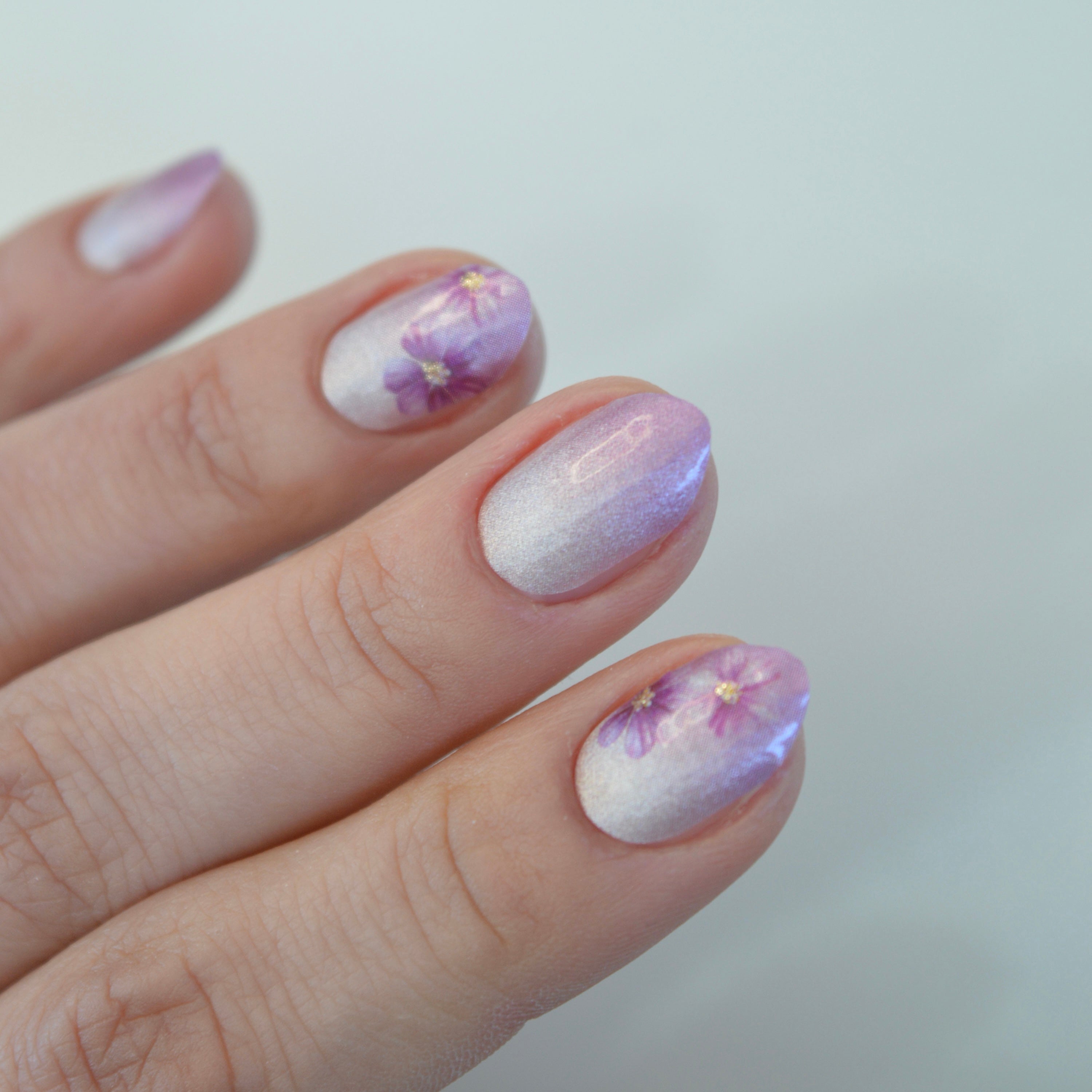 Anemones | Nail Polish Wraps