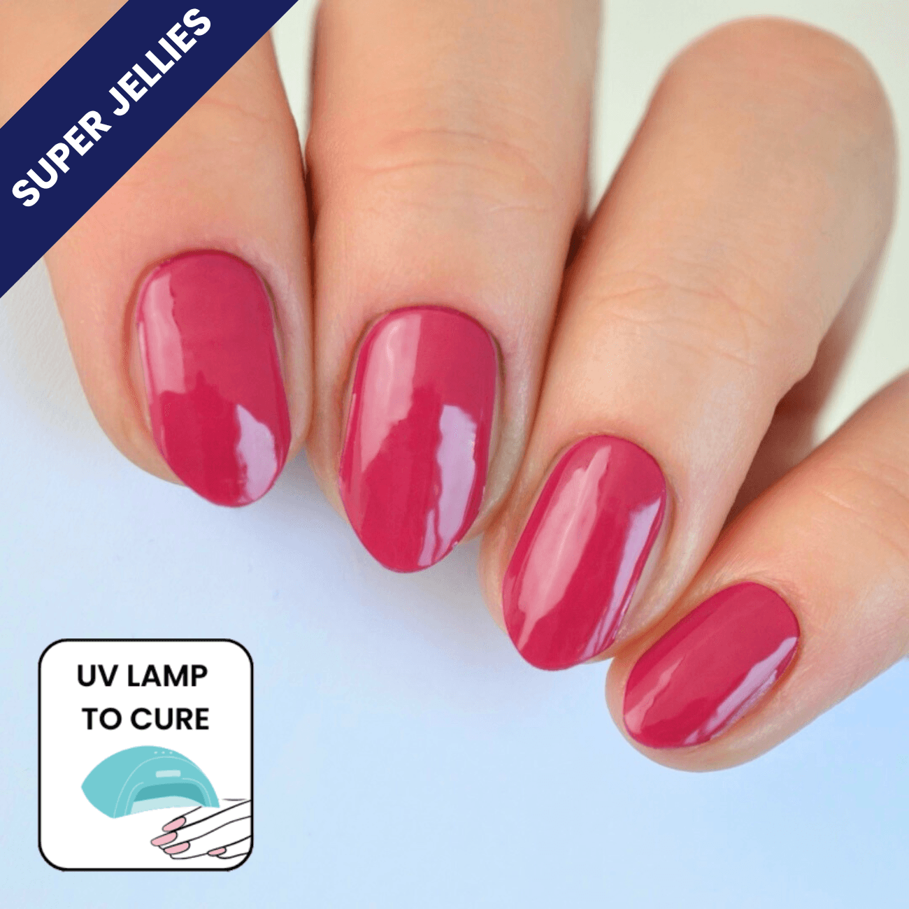 Apple | Super Jellies DIY Hard Semi Cured Gel Nail Wraps