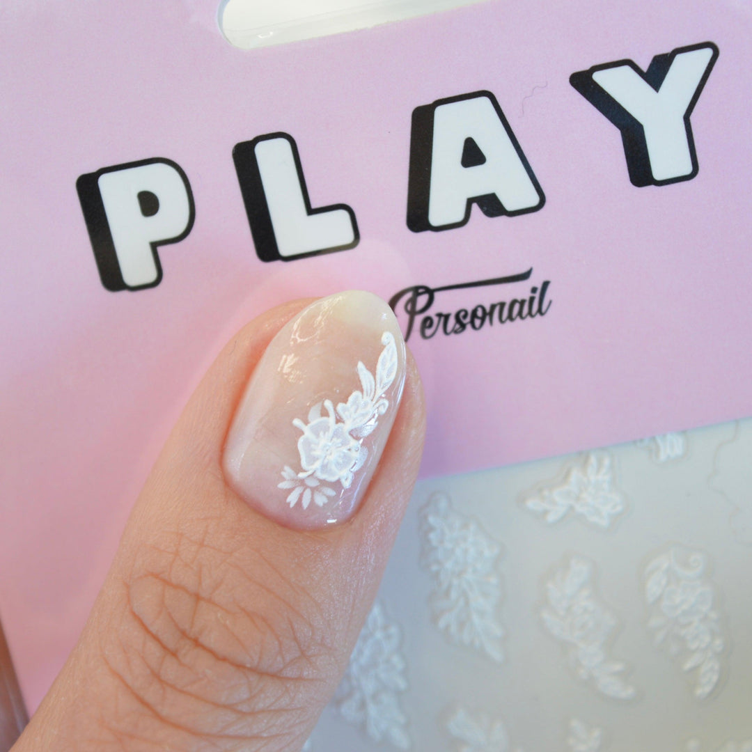 Applique PLAY Nail Art Sticker