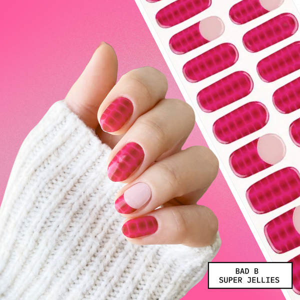 Bad B | Super Jellies DIY Hard Semi Cured Gel Nail Wraps