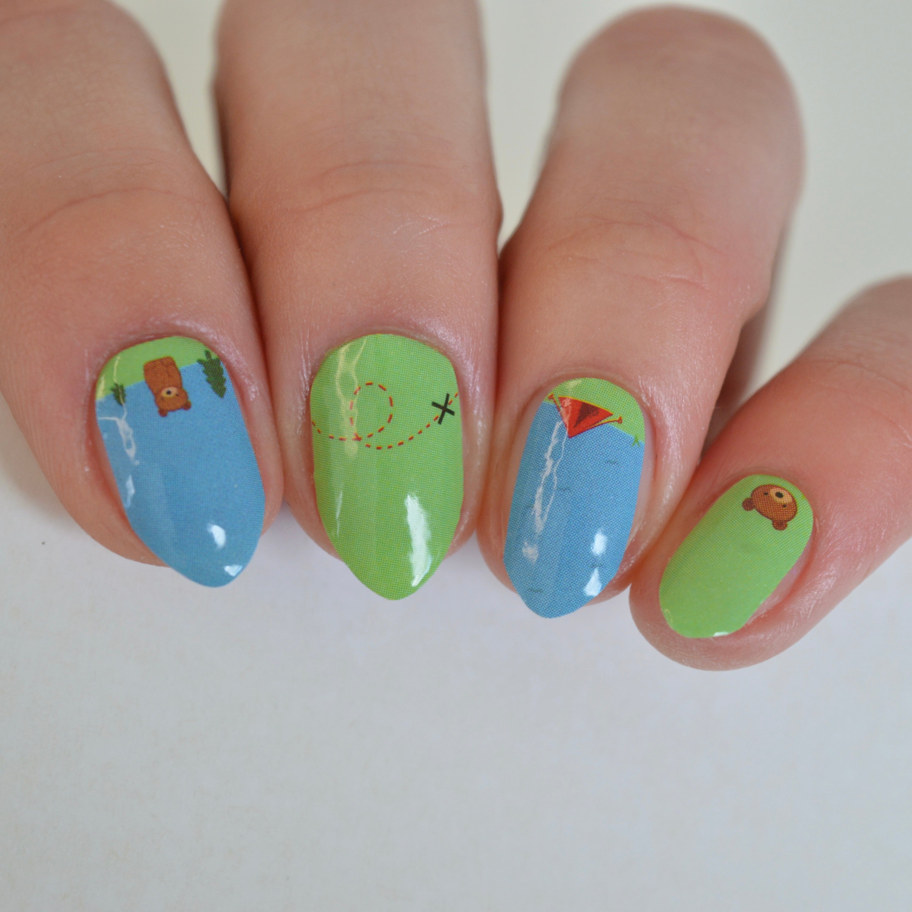 KIDS Bear | Nail Polish Wraps