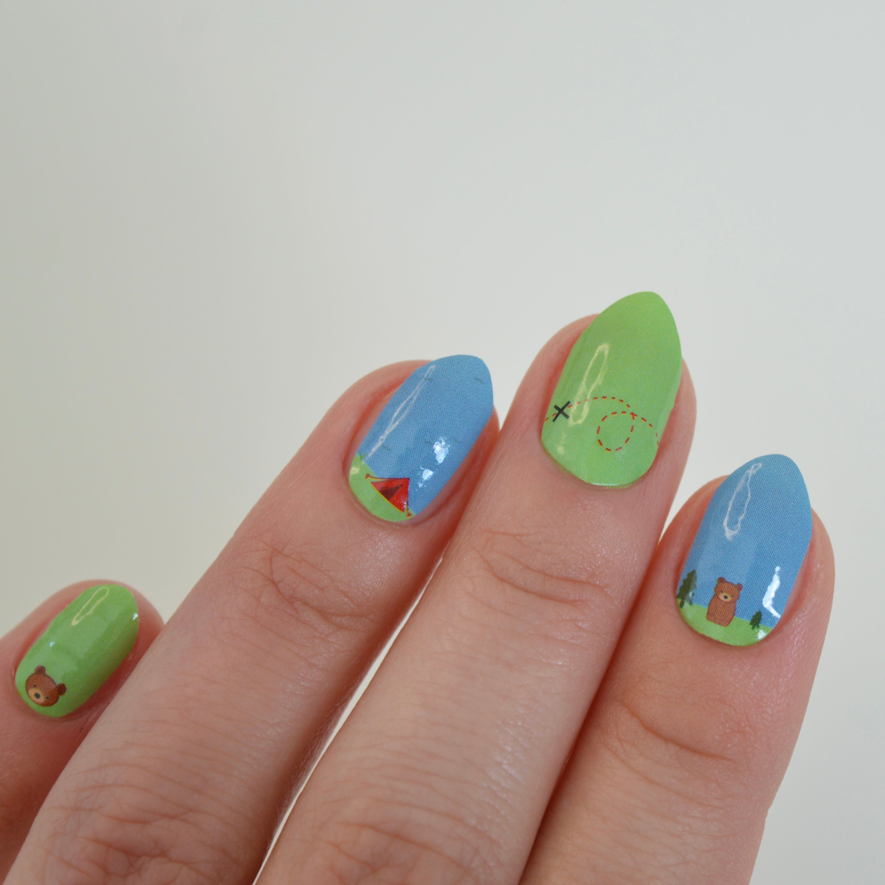 KIDS Bear | Nail Polish Wraps