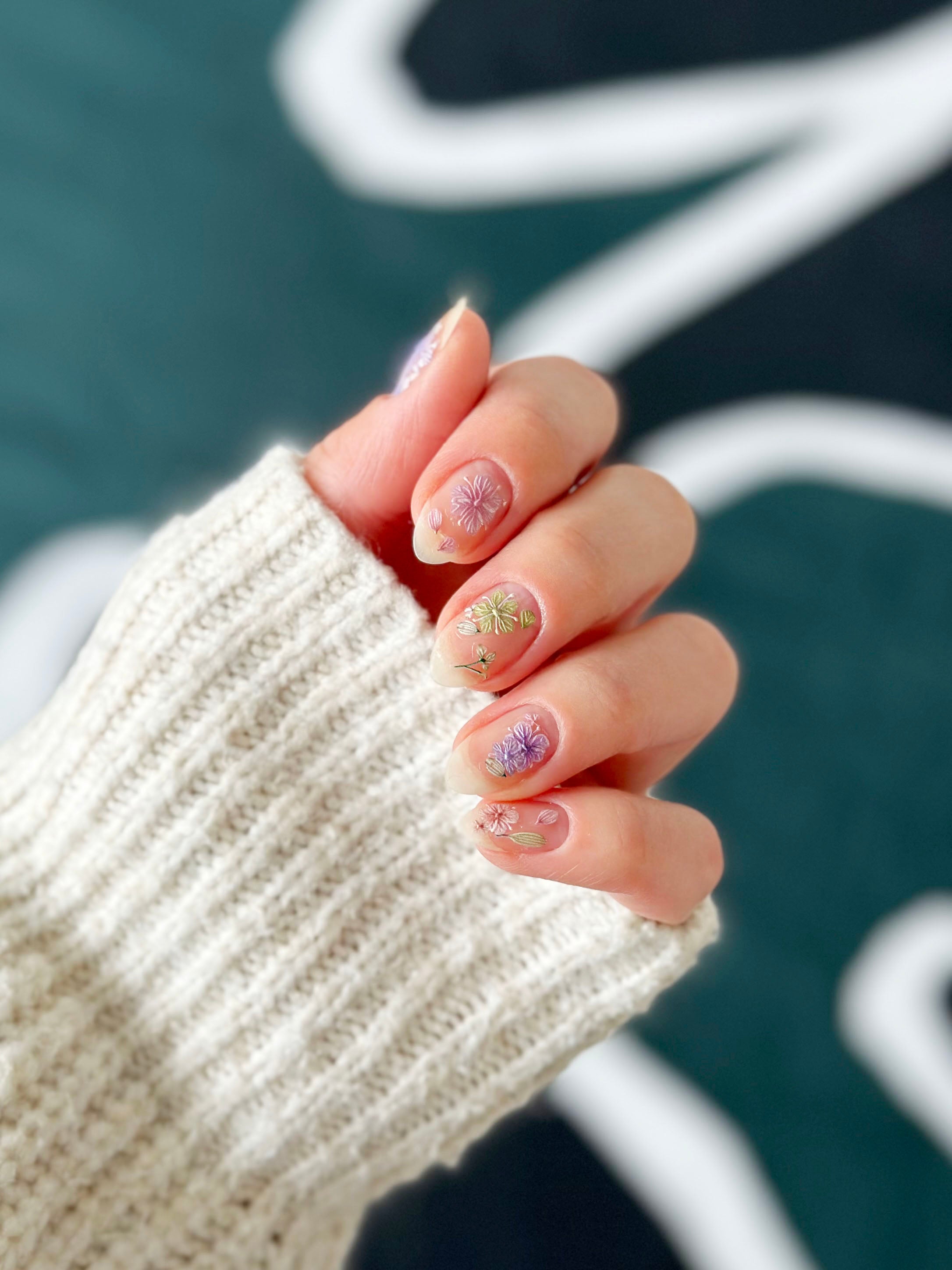 Book Club Nail Art Sticker