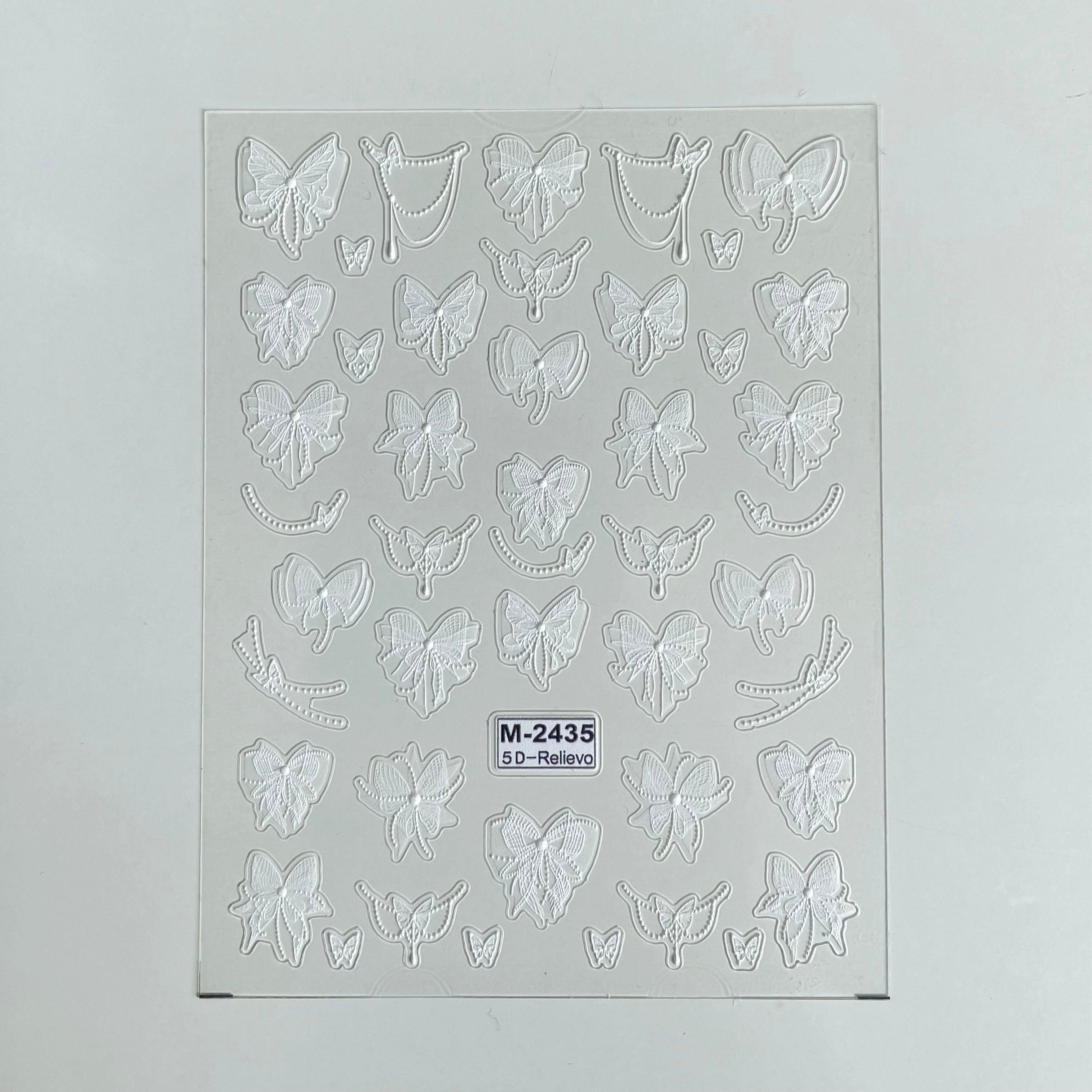 Bowtifly Nail Art Sticker