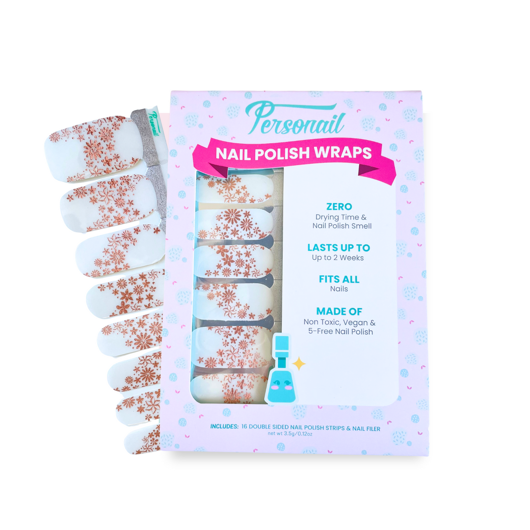 Candy Floral Print Nail Wrap