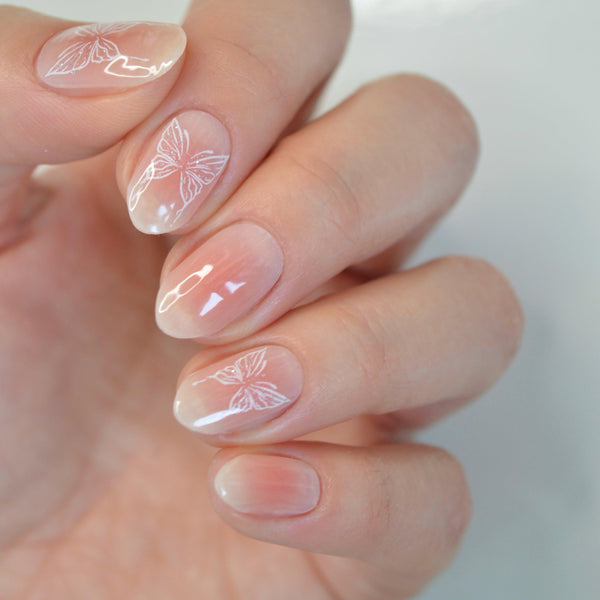 Butterfly Effect | Super Jellies DIY Hard Semi Cured Gel Nail Wraps