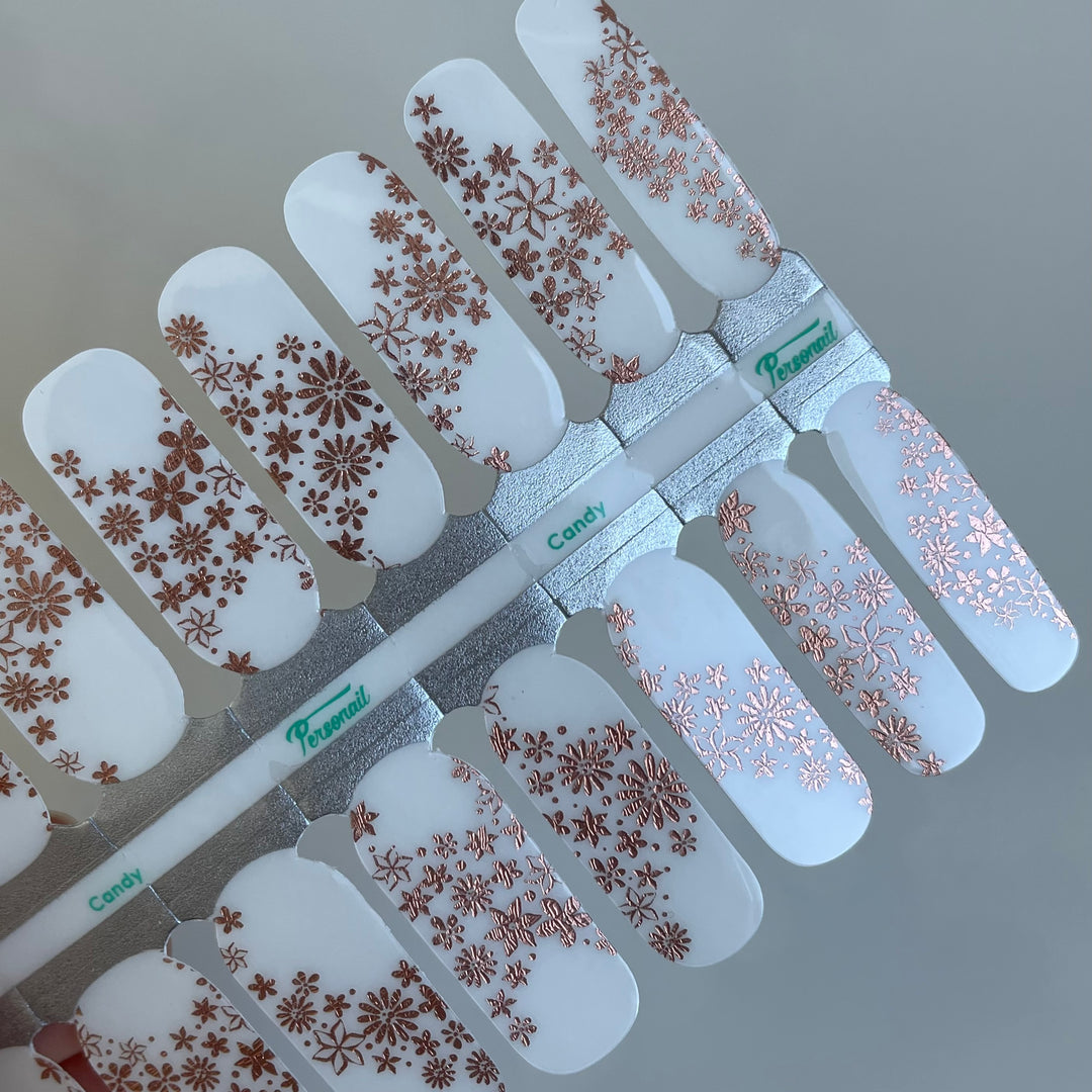 Candy Floral Print Nail Wrap