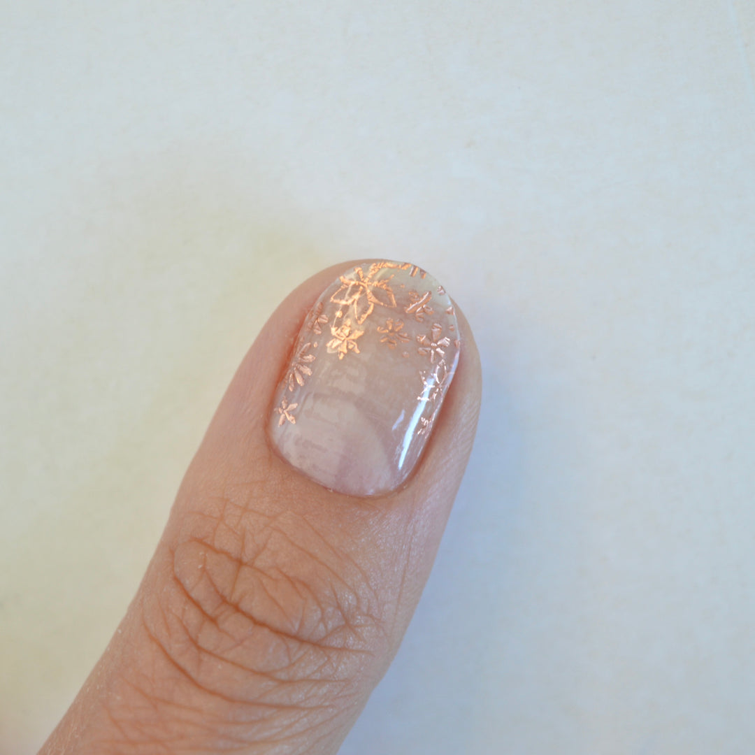 Candy Floral Print Nail Wrap