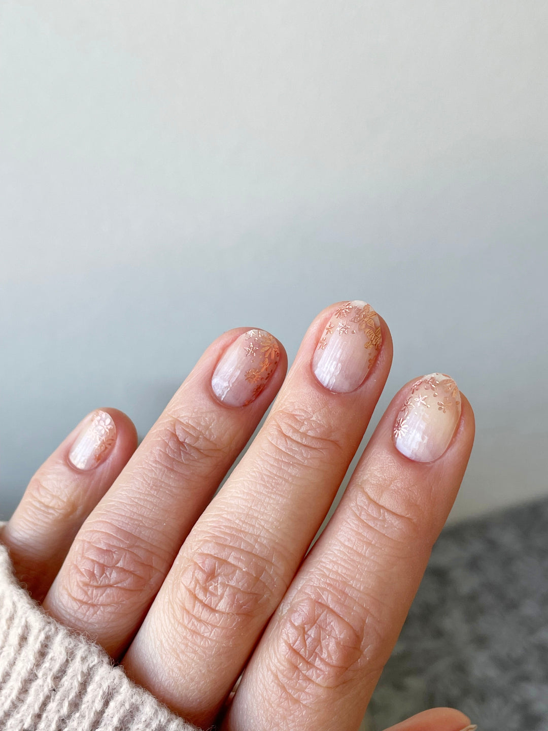 Candy Floral Print Nail Wrap