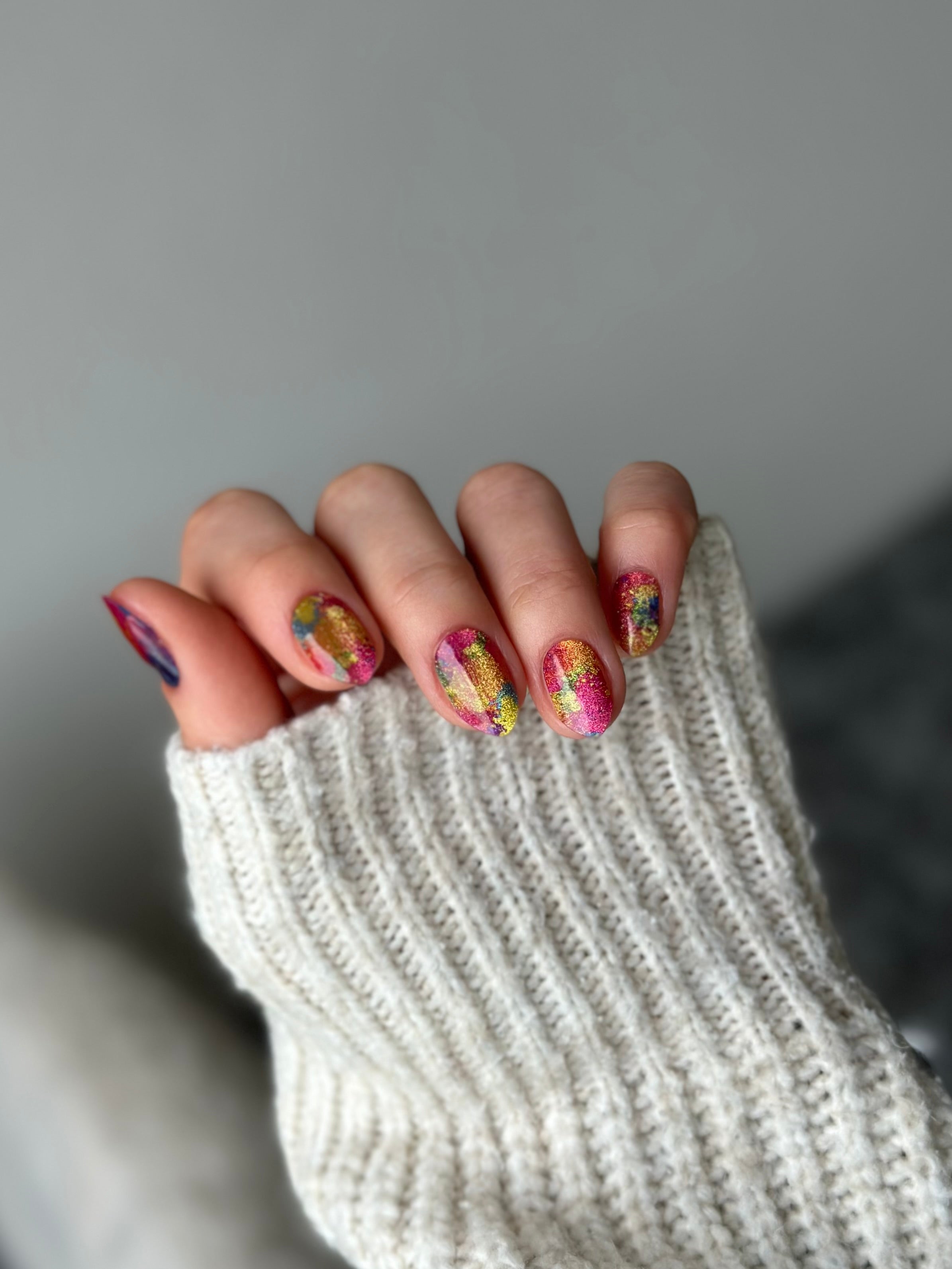 Carnaval | Super Jellies DIY Hard Semi Cured Gel Nail Wraps