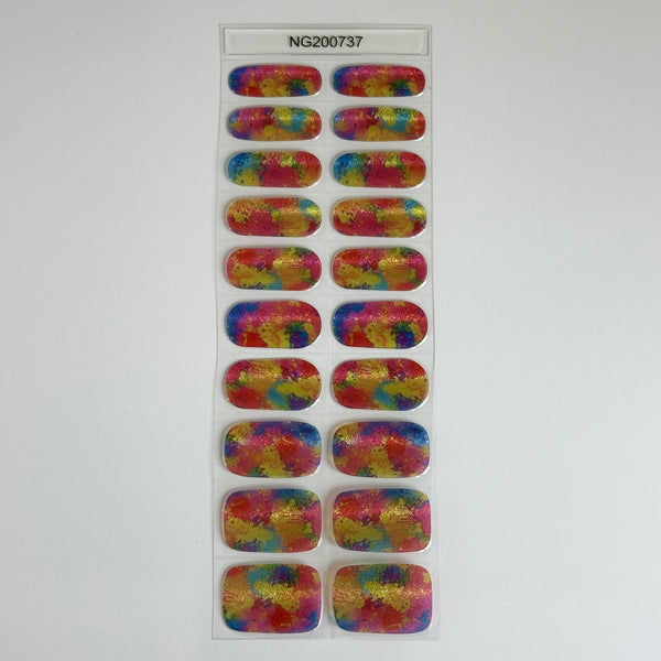 Carnaval | Super Jellies DIY Hard Semi Cured Gel Nail Wraps