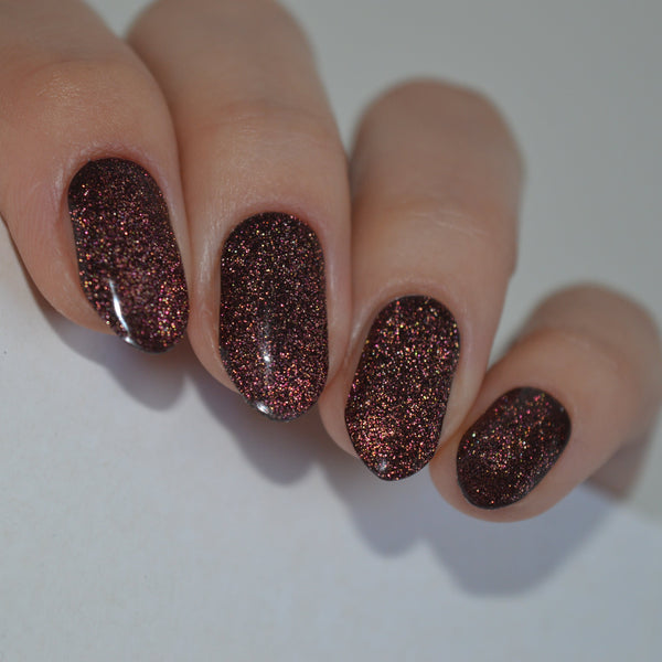 Cat Eye Brown | Super Jellies DIY Hard Semi Cured Gel Nail Wraps
