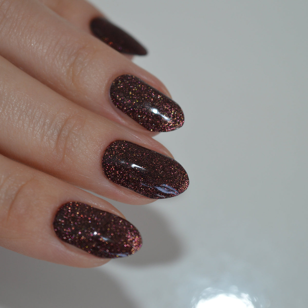 Cat Eye Brown | Super Jellies DIY Hard Semi Cured Gel Nail Wraps