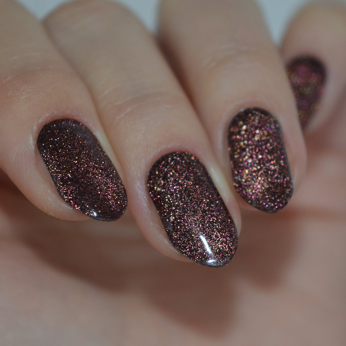 Cat Eye Brown | Super Jellies DIY Hard Semi Cured Gel Nail Wraps