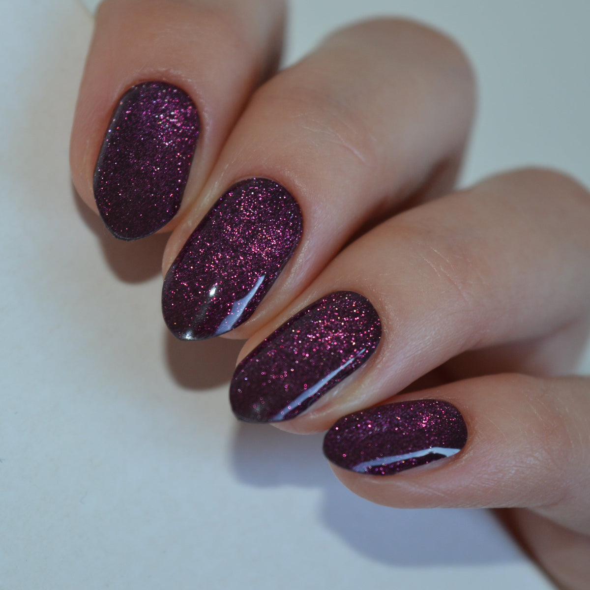 Cat Eye Maroon | Super Jellies DIY Hard Semi Cured Gel Nail Wraps