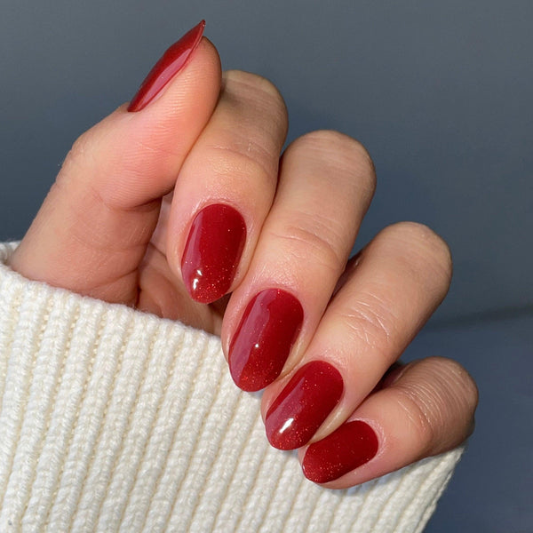 Cat Eye (Red) | Super Jellies DIY Hard Semi Cured Gel Nail Wraps