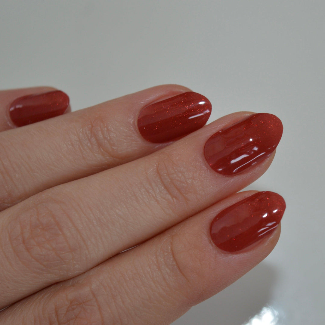 Cat Eye (Red) | Super Jellies DIY Hard Semi Cured Gel Nail Wraps