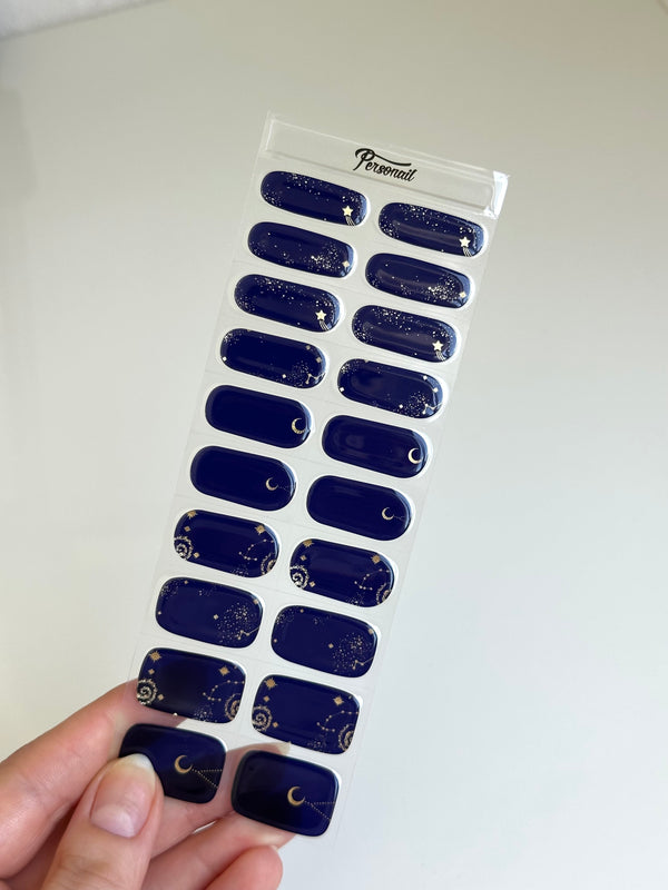 Celeste | Super Jellies DIY Hard Semi Cured Gel Nail Wraps