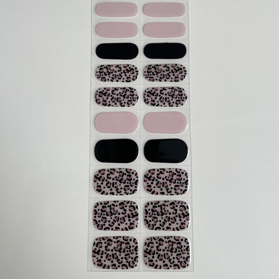 Cheetah GIrl | Super Jellies DIY Hard Semi Cured Gel Nail Wraps
