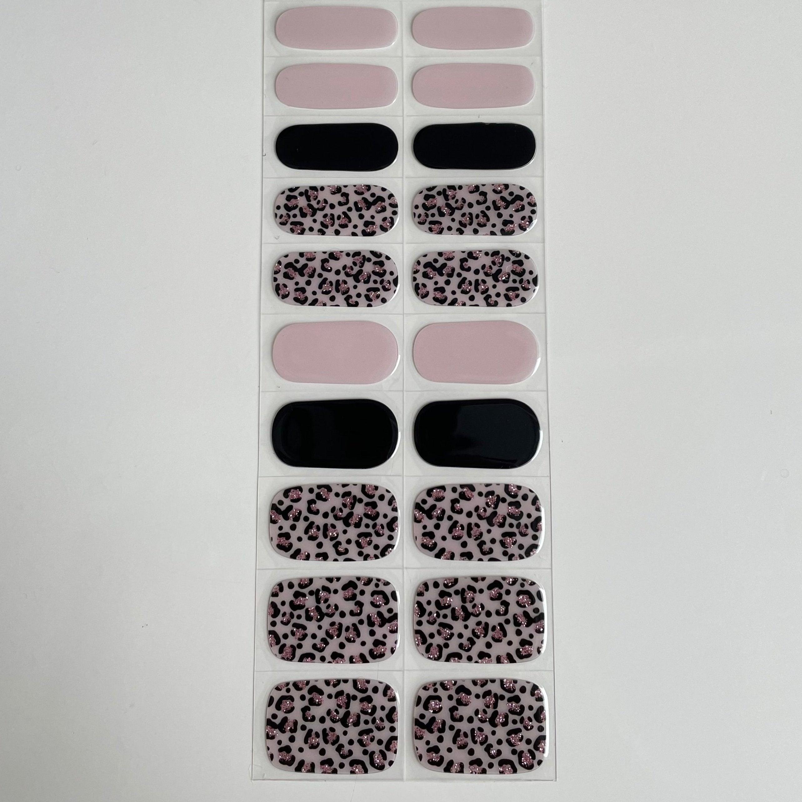 Cheetah Girl | Super Jellies DIY Hard Semi Cured Gel Nail Wraps