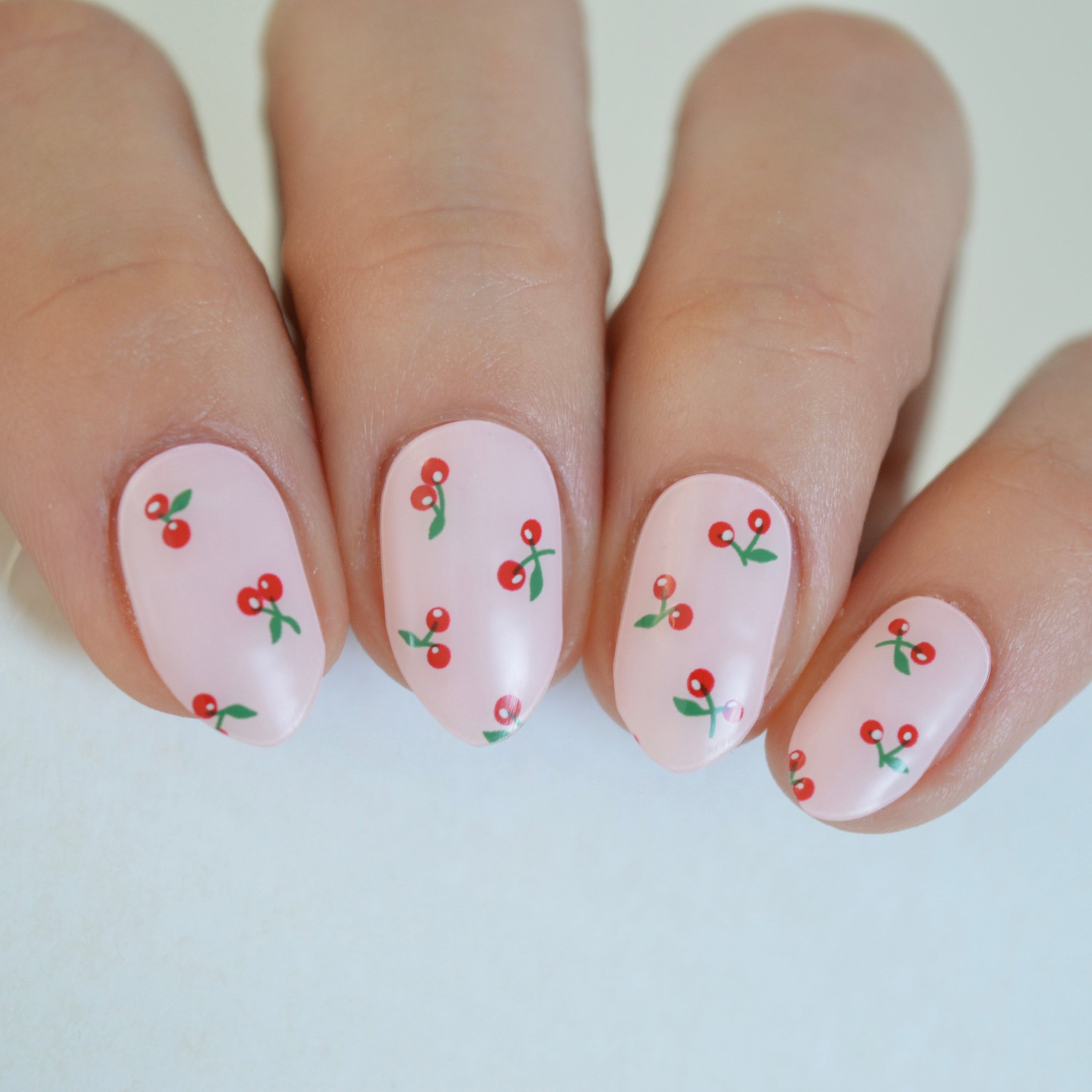 Cherry Ripe | Super Jellies DIY Hard Semi Cured Gel Nail Wraps