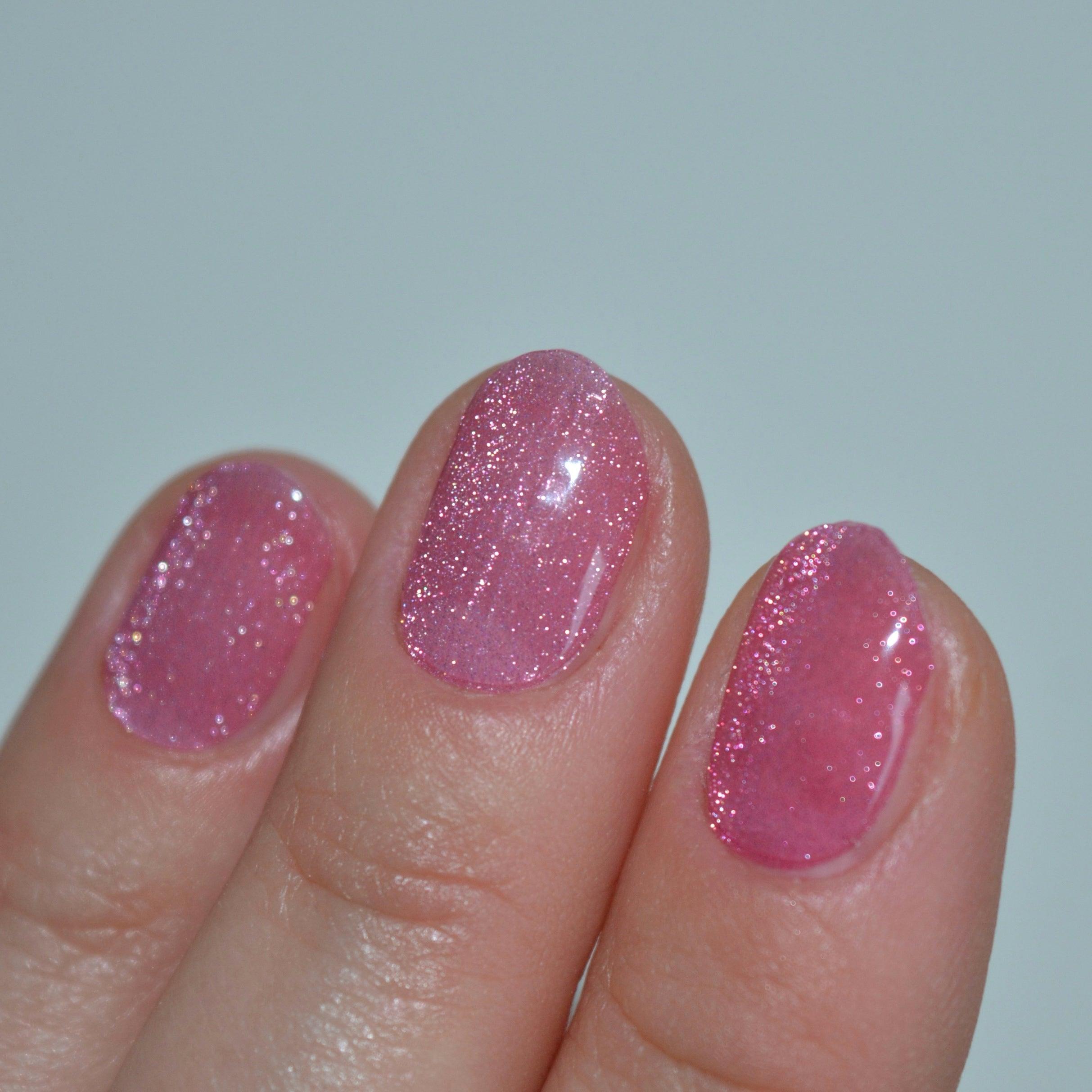 Chrome (Pink) | Super Jellies DIY Hard Semi Cured Gel Nail Wraps