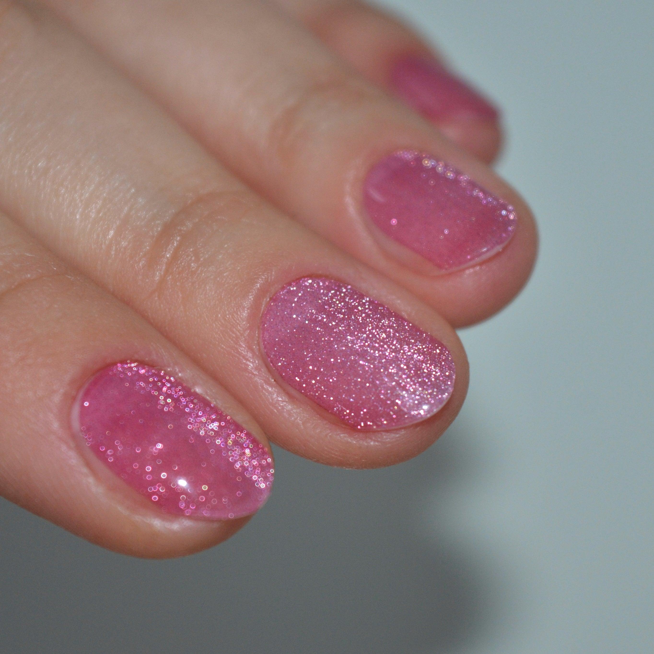 Chrome (Pink) | Super Jellies DIY Hard Semi Cured Gel Nail Wraps