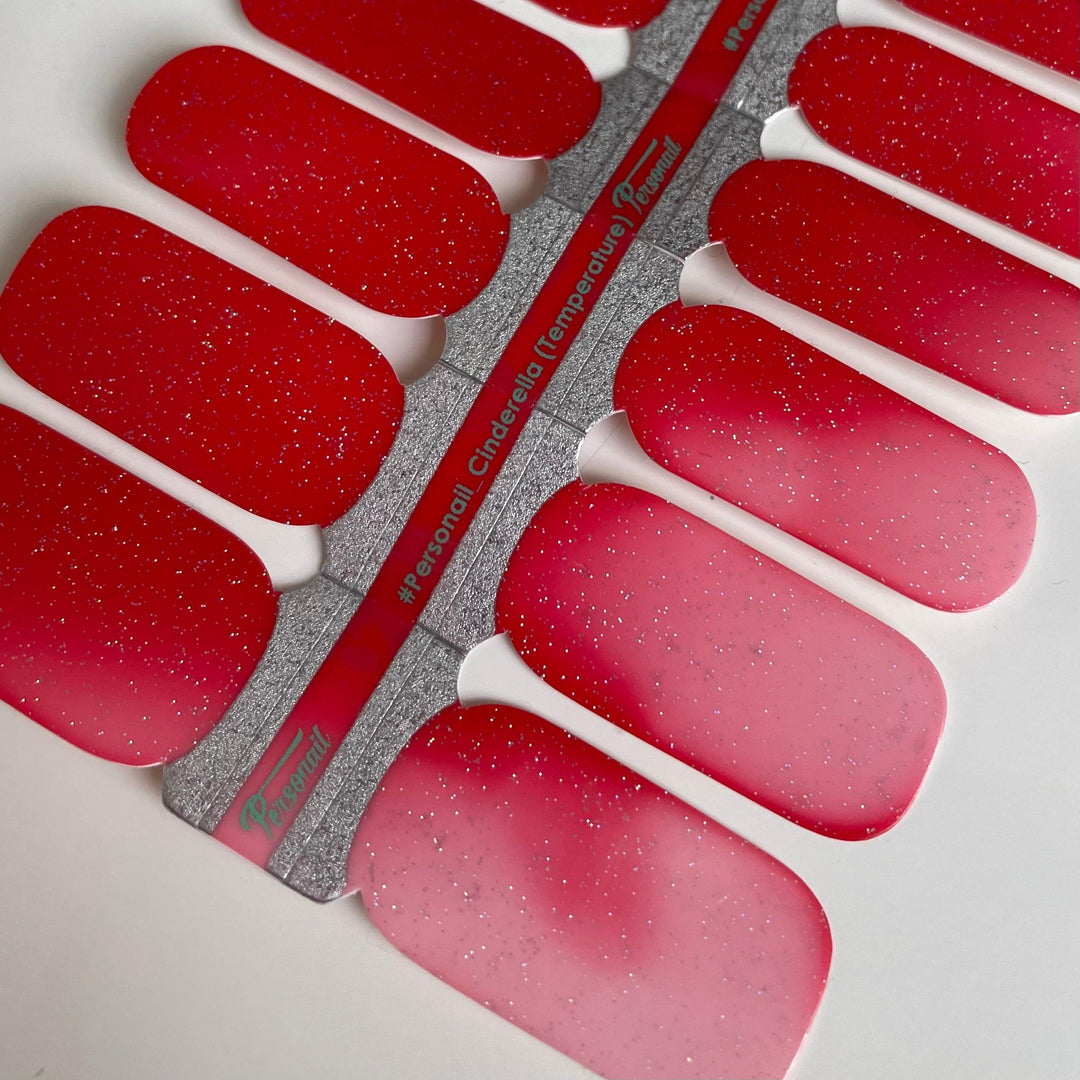 Cinderella | Colour Changing Nail Polish Wraps