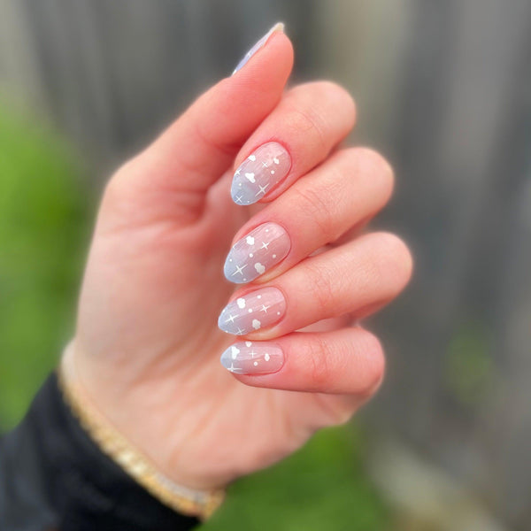 Cloudy Day | Super Jellies DIY Hard Semi Cured Gel Nail Wraps
