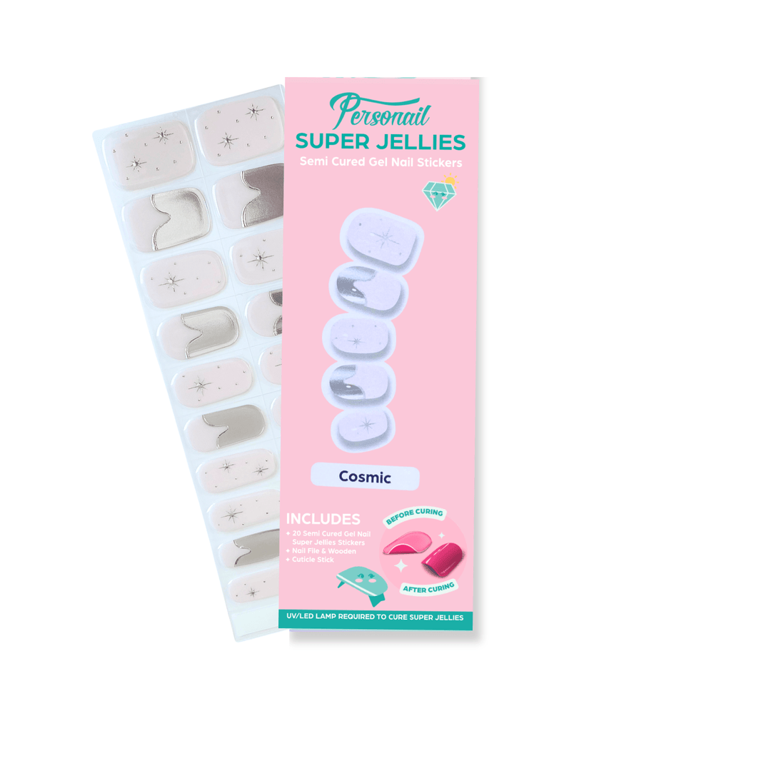 Cosmic | Super Jellies DIY Hard Semi Cured Gel Nail Wraps